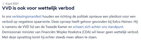 Wettelijk verbod negatieve spaarrente | Consumentenbond.nl