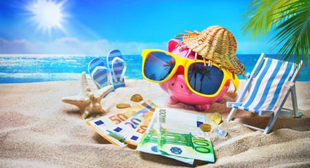 Sparen voor een vakantie