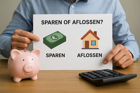Sparen of hypotheek aflossen?